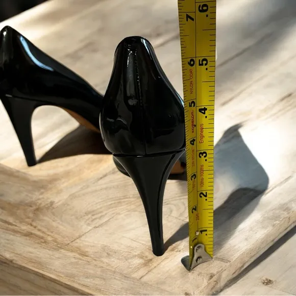 Cole Haan Black Patent Leather Heels 10B | Nike Air Comfort | 3.75” Pumps