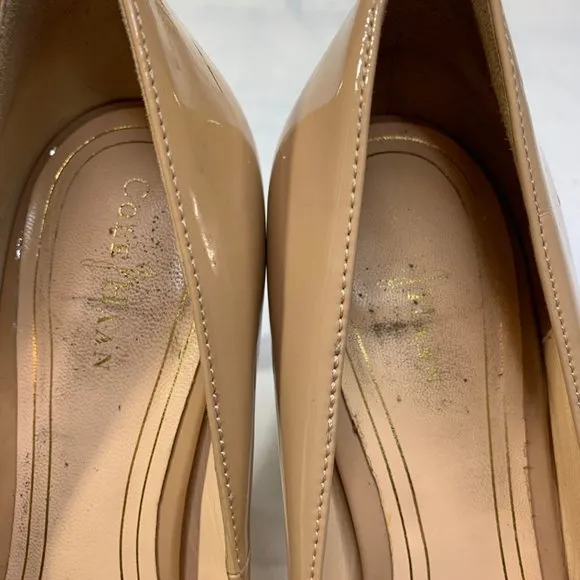 Cole Haan Nike Air Tan Nude High Heels Pumps