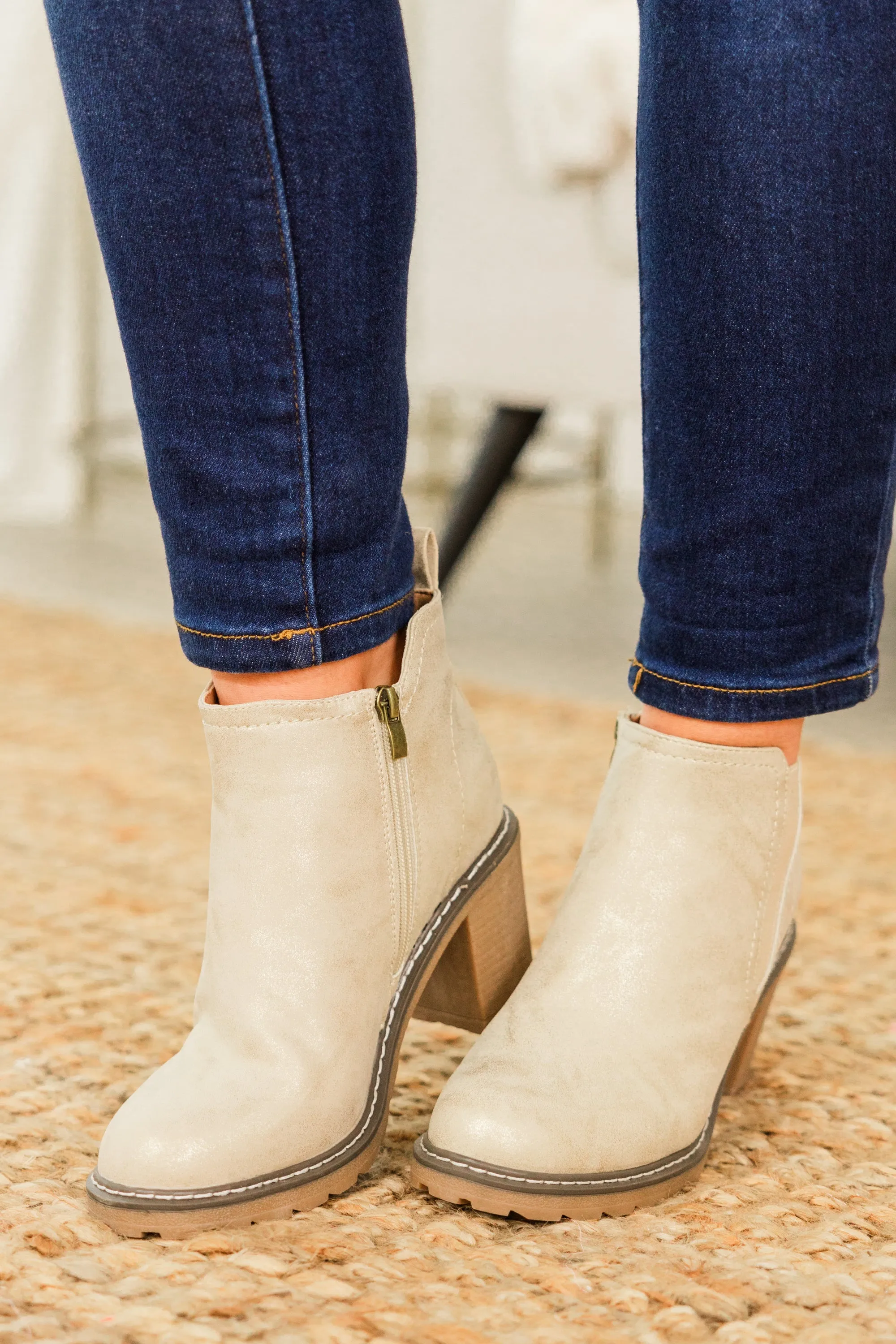 Corky's: Like What I Like Booties, Gold