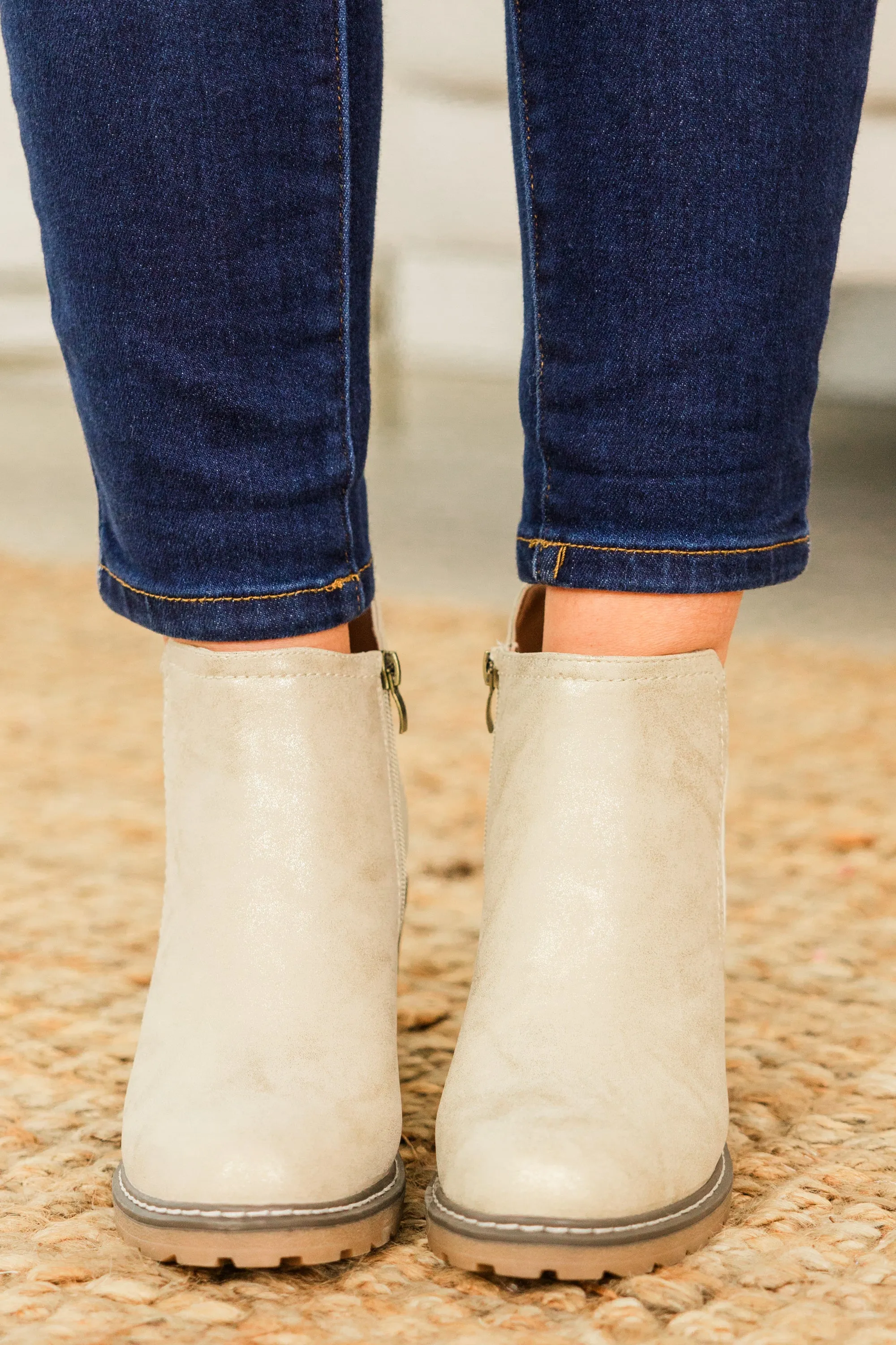 Corky's: Like What I Like Booties, Gold