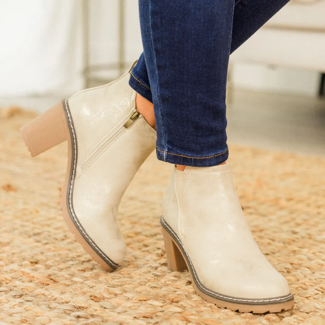 Corky's: Like What I Like Booties, Gold