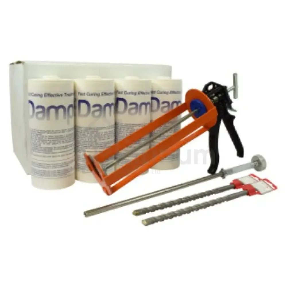 DampSolve Damp Proof Cream - 1 Litre Cartridge Kits