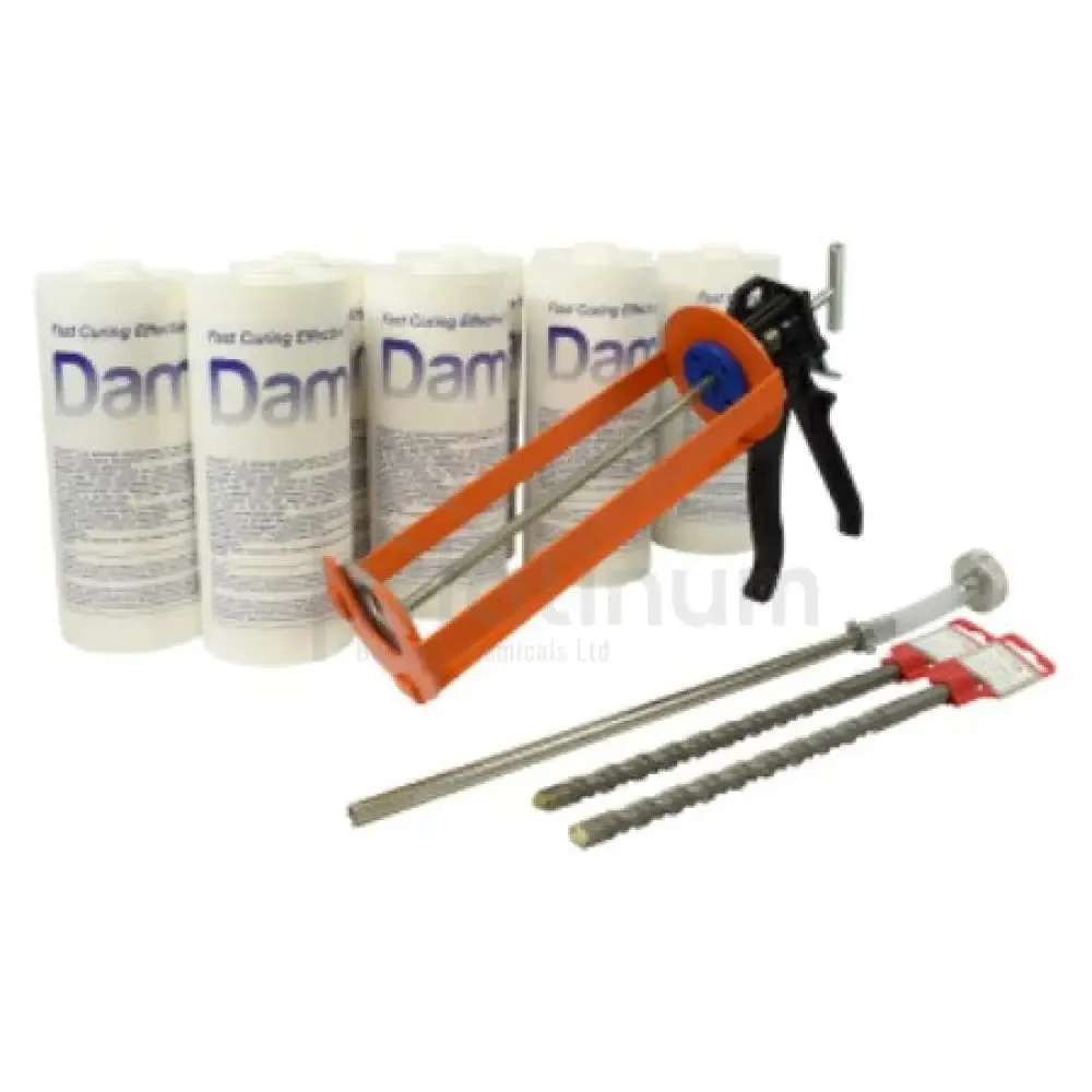 DampSolve Damp Proof Cream - 1 Litre Cartridge Kits