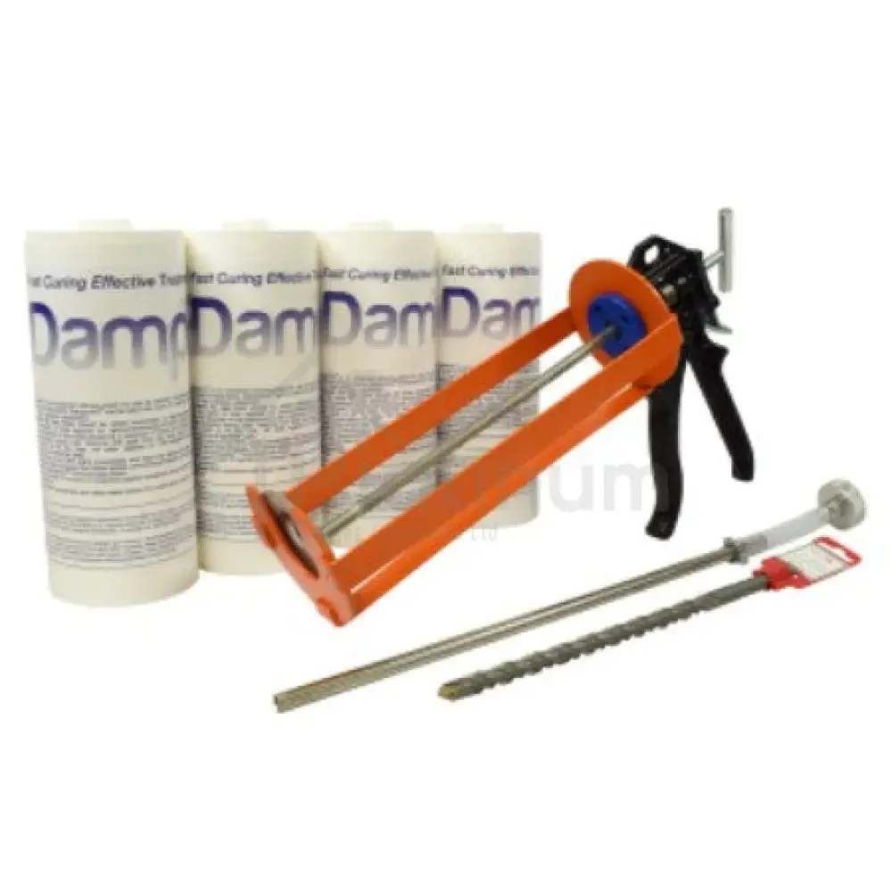 DampSolve Damp Proof Cream - 1 Litre Cartridge Kits