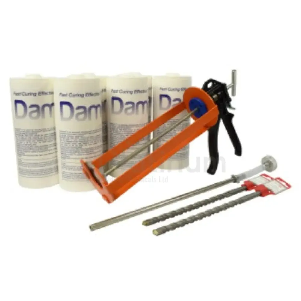 DampSolve Damp Proof Cream - 1 Litre Cartridge Kits
