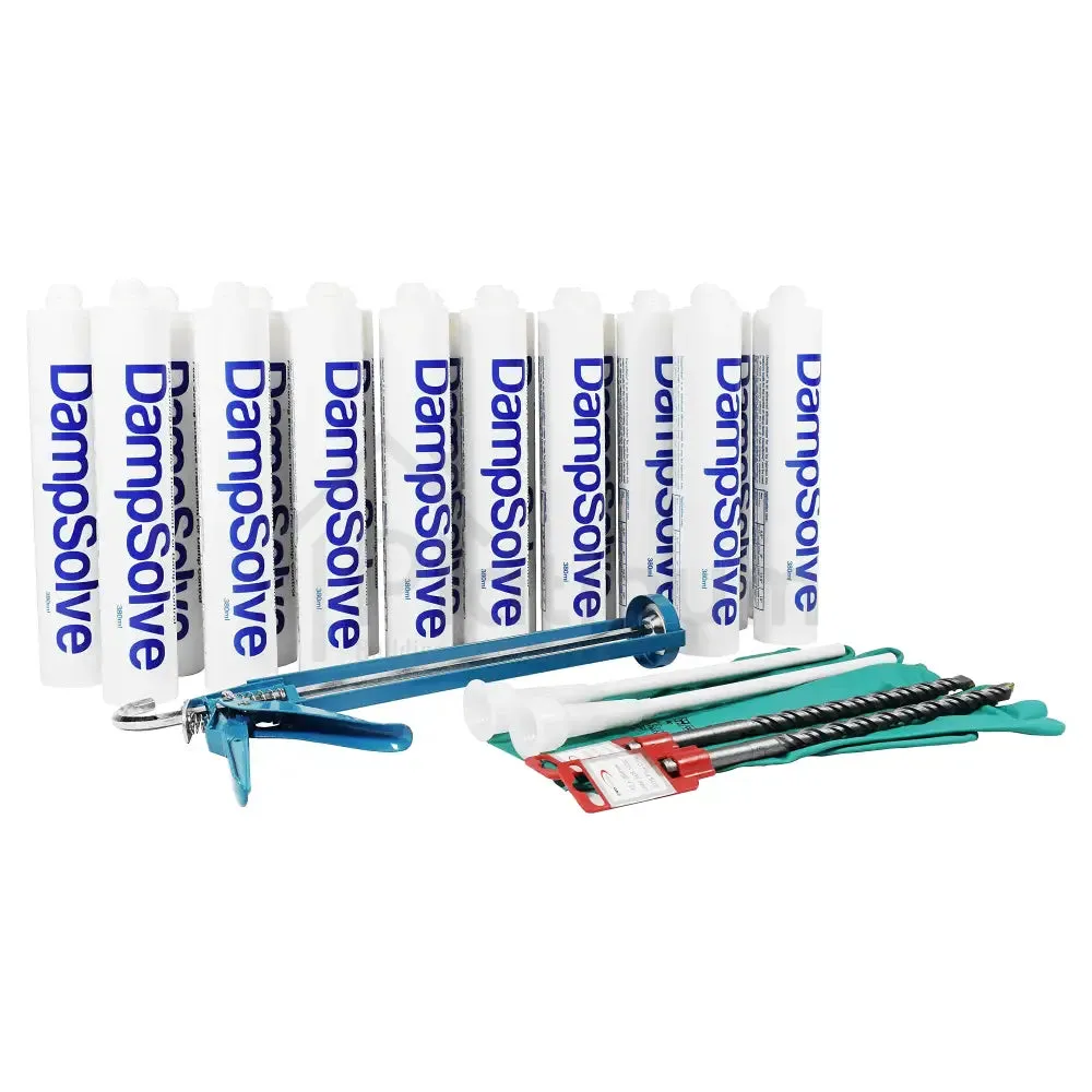 DampSolve Damp Proof Cream - 380ml Cartridge Kits