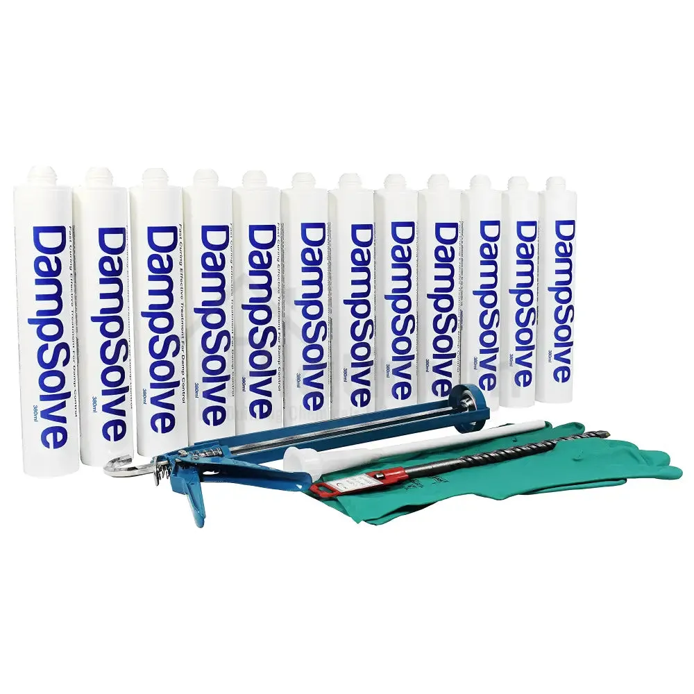 DampSolve Damp Proof Cream - 380ml Cartridge Kits