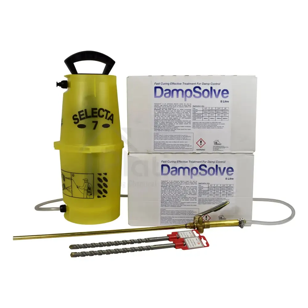 DampSolve Damp Proof Cream - 8 Litre Kits
