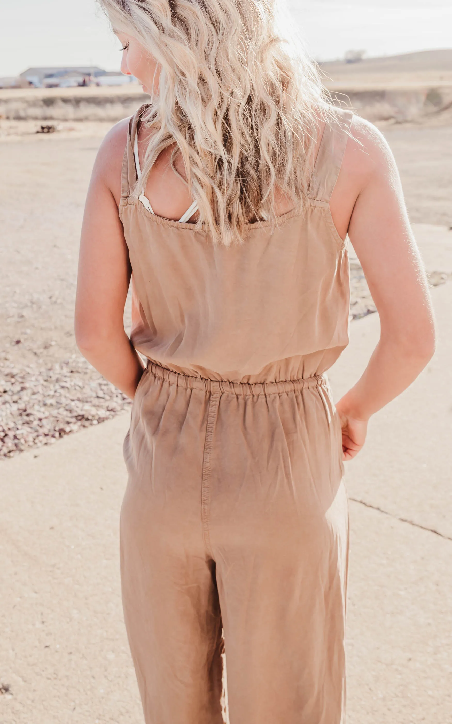 Dark Mocha Jumpsuits - Final Sale