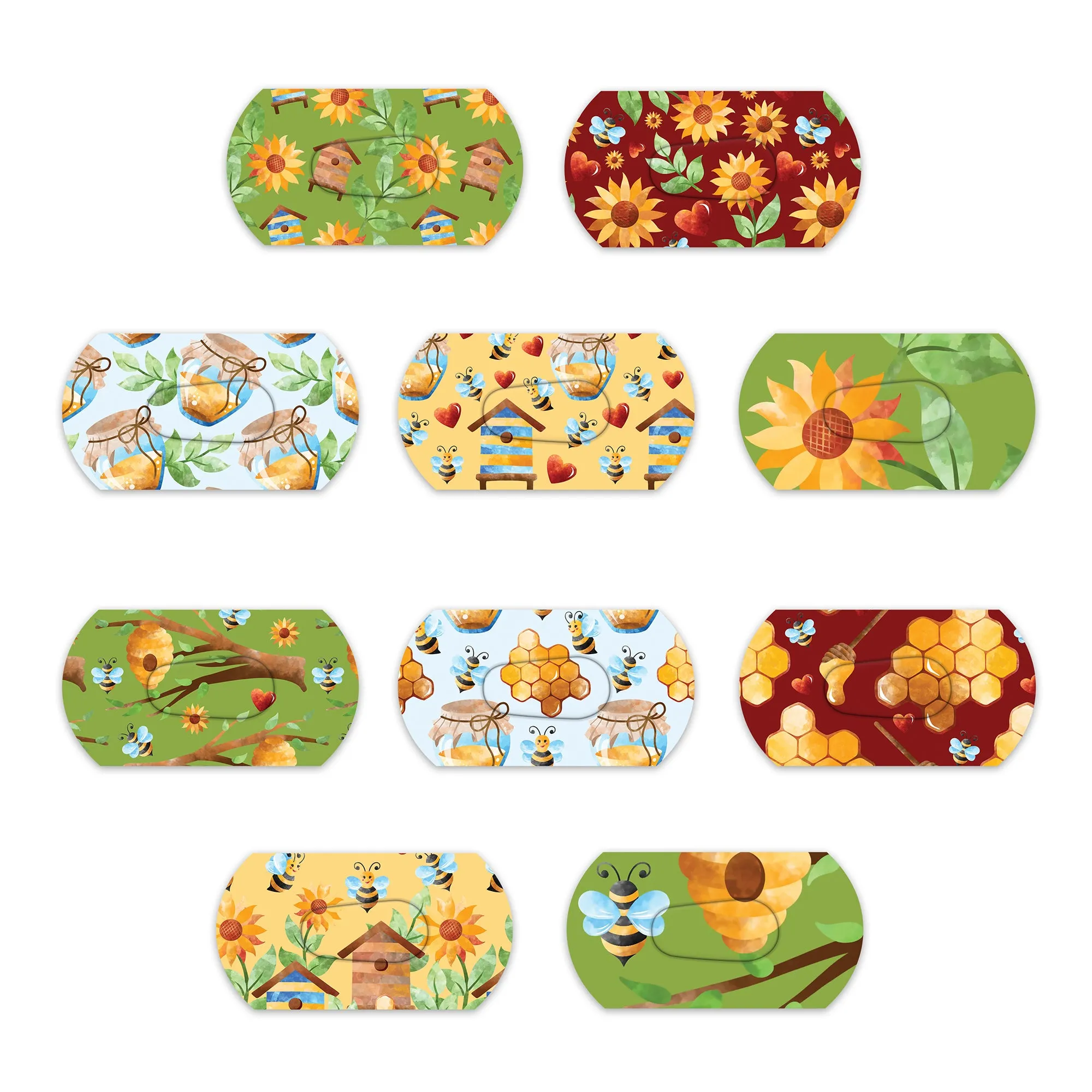 Dexcom Bees Mix Design Patches