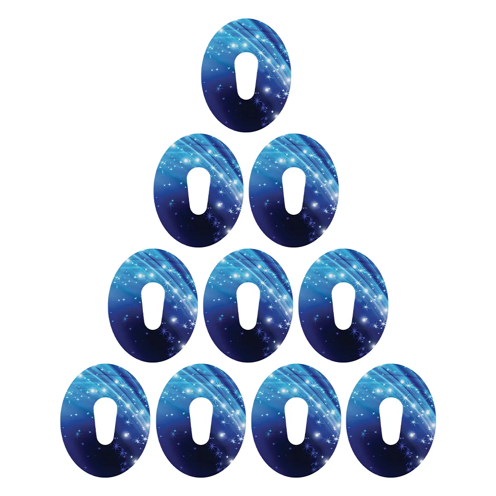 Dexcom Blue Sparkle Design Patches