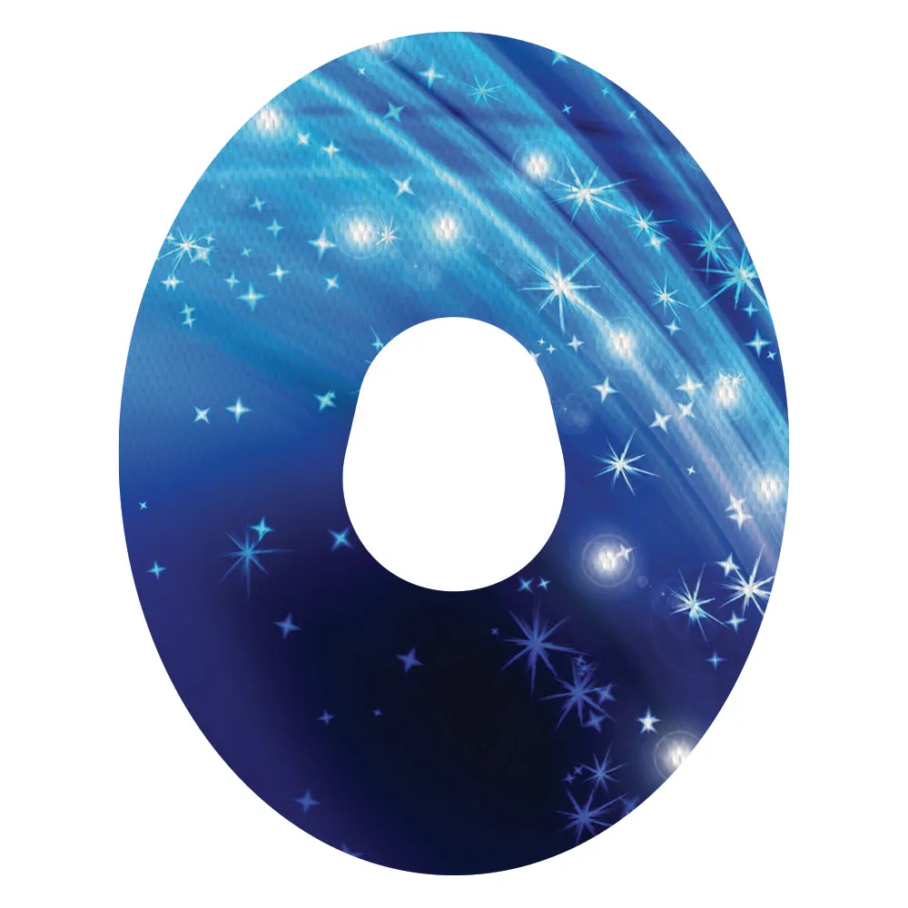 Dexcom Blue Sparkle Design Patches
