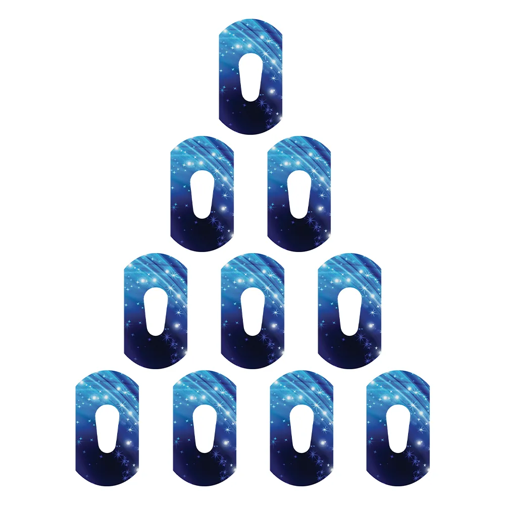 Dexcom Blue Sparkle Design Patches