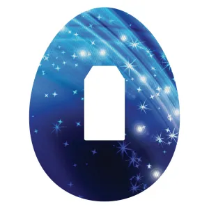 Dexcom Blue Sparkle Design Patches
