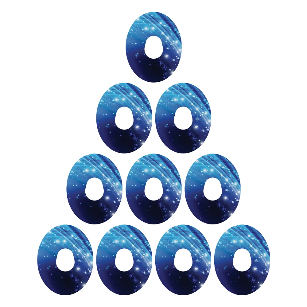Dexcom Blue Sparkle Design Patches