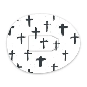 Dexcom Cross Pattern Design Patches