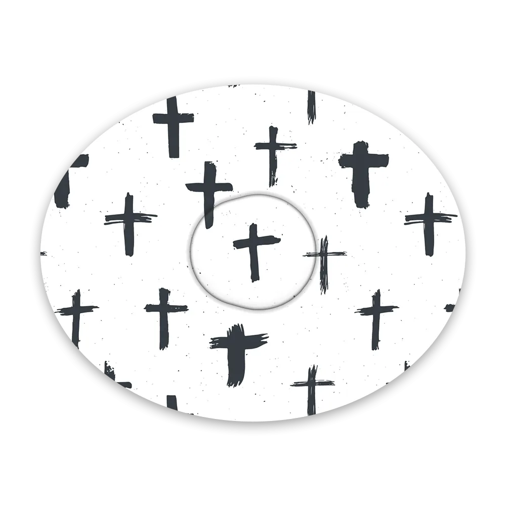 Dexcom Cross Pattern Design Patches