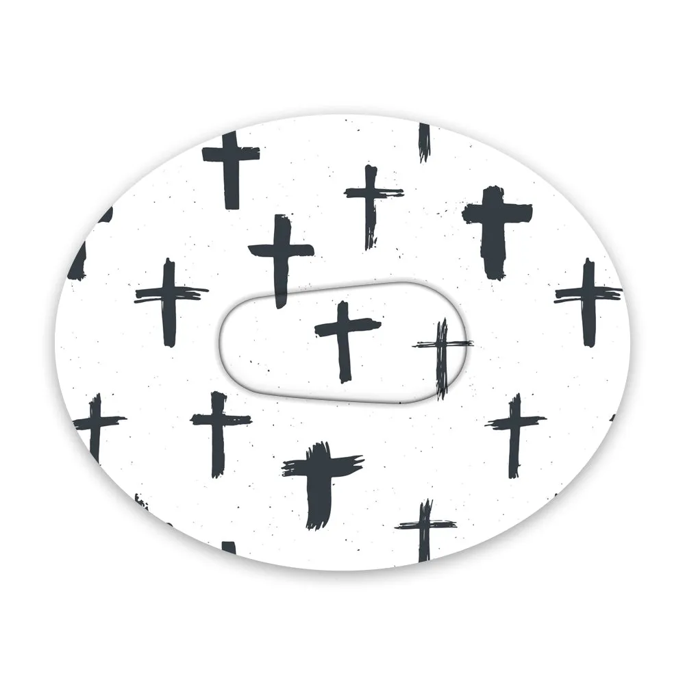 Dexcom Cross Pattern Design Patches