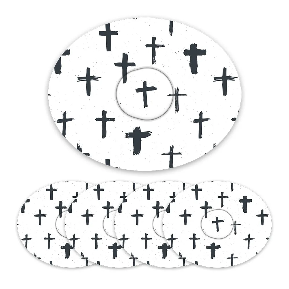Dexcom Cross Pattern Design Patches
