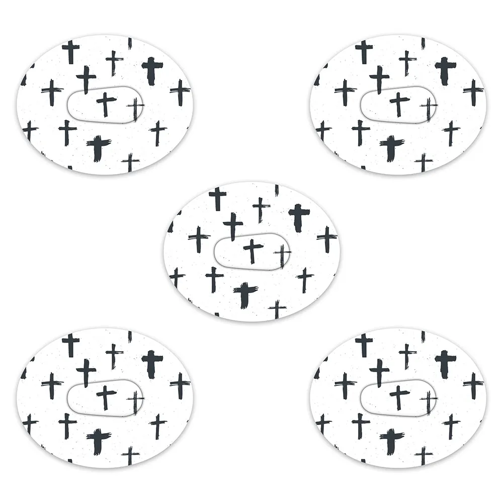Dexcom Cross Pattern Design Patches