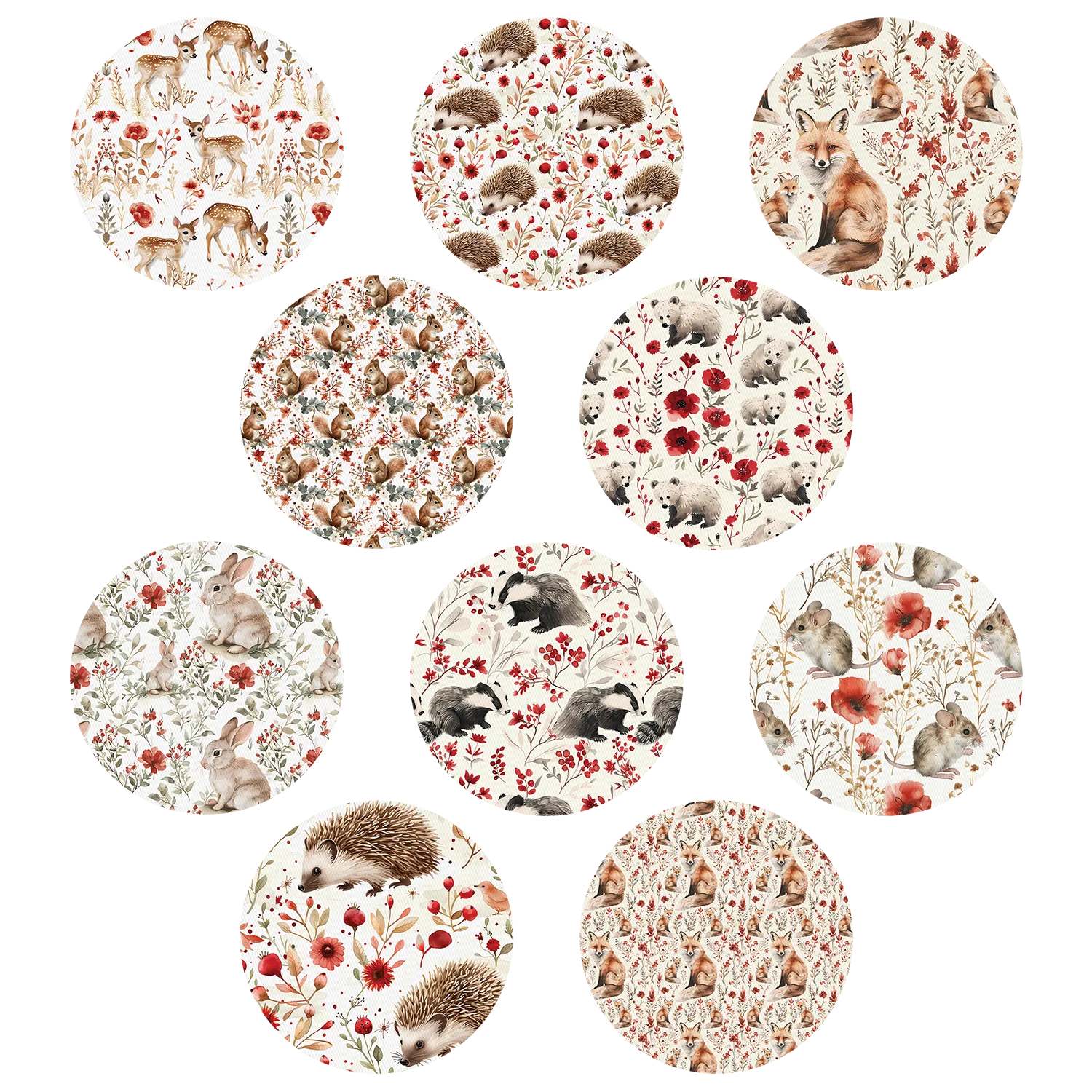 Dexcom Floral Animals Mix Design Patches