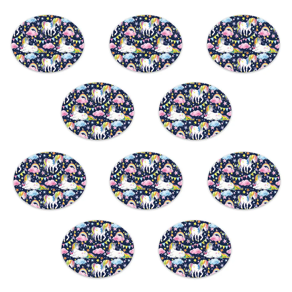 Dexcom Rainbow Unicorn Design Patches