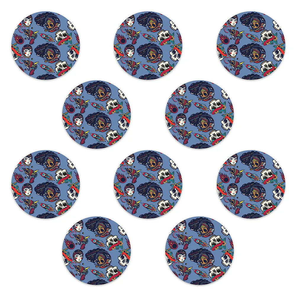Dexcom Space Retro Design Patches