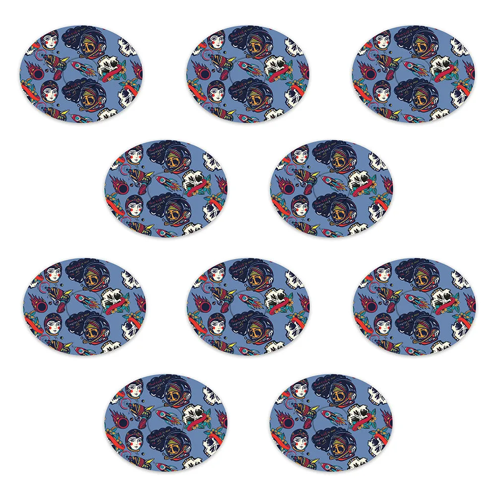 Dexcom Space Retro Design Patches