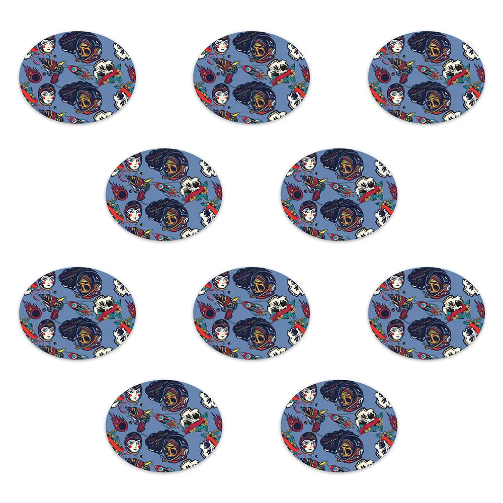 Dexcom Space Retro Design Patches