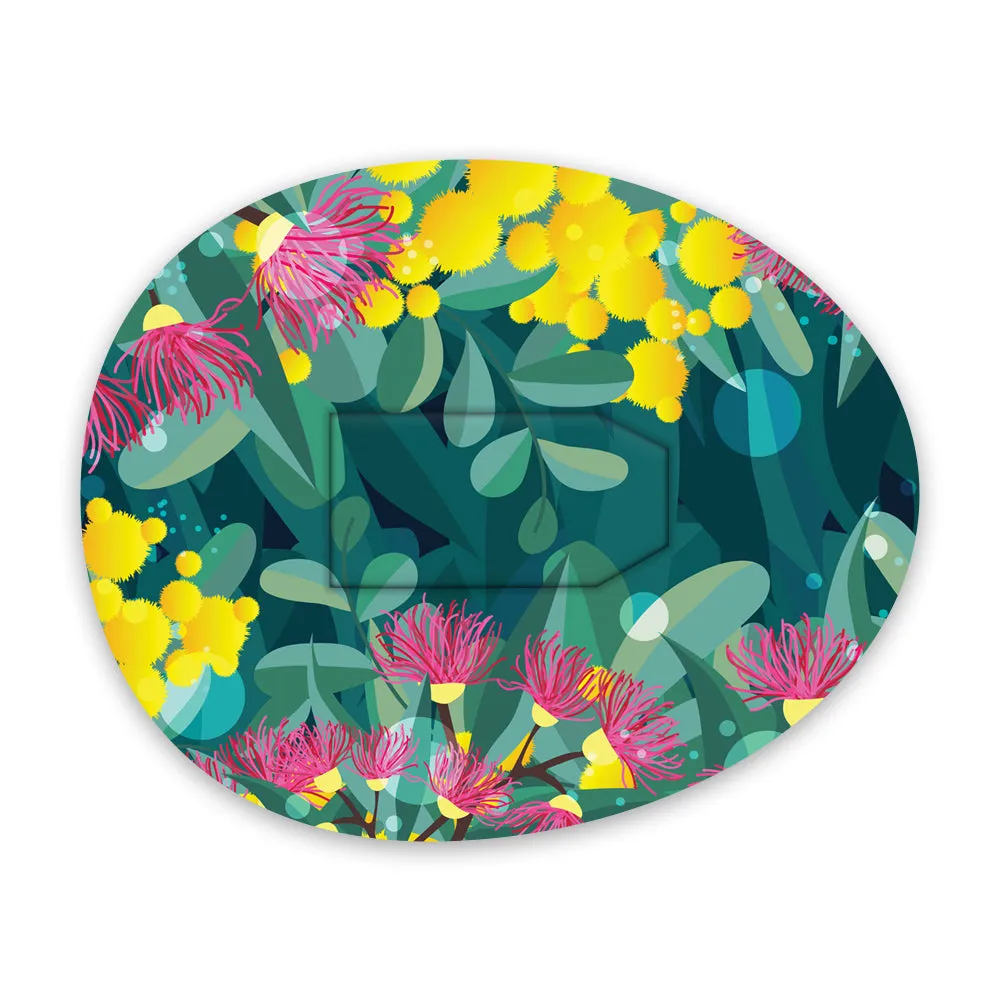 Dexcom Wattle & Gum Blossoms Design Patches