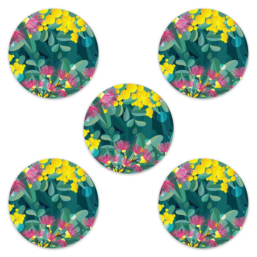 Dexcom Wattle & Gum Blossoms Design Patches