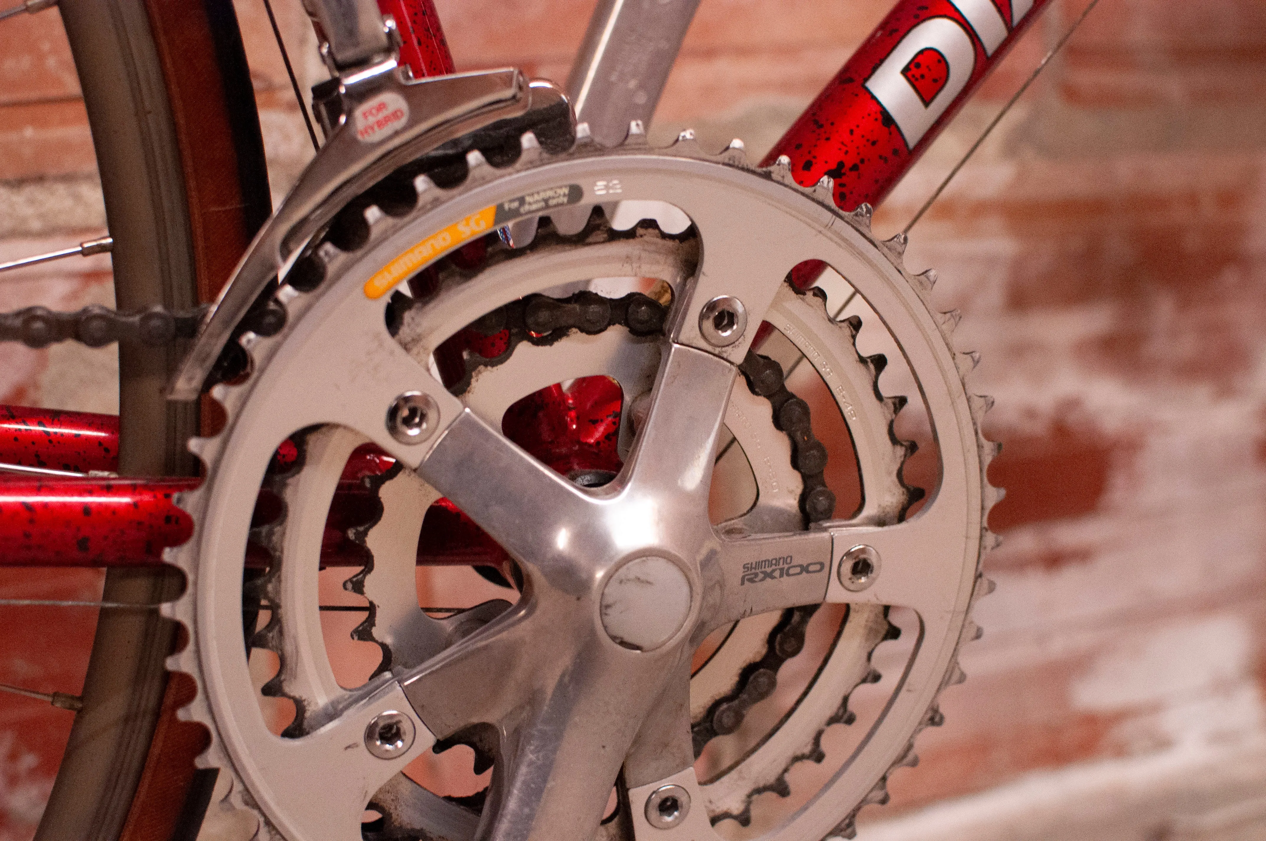 Diamondback Expert TG Road Bike, 59 cm / XL, Red, black and silver