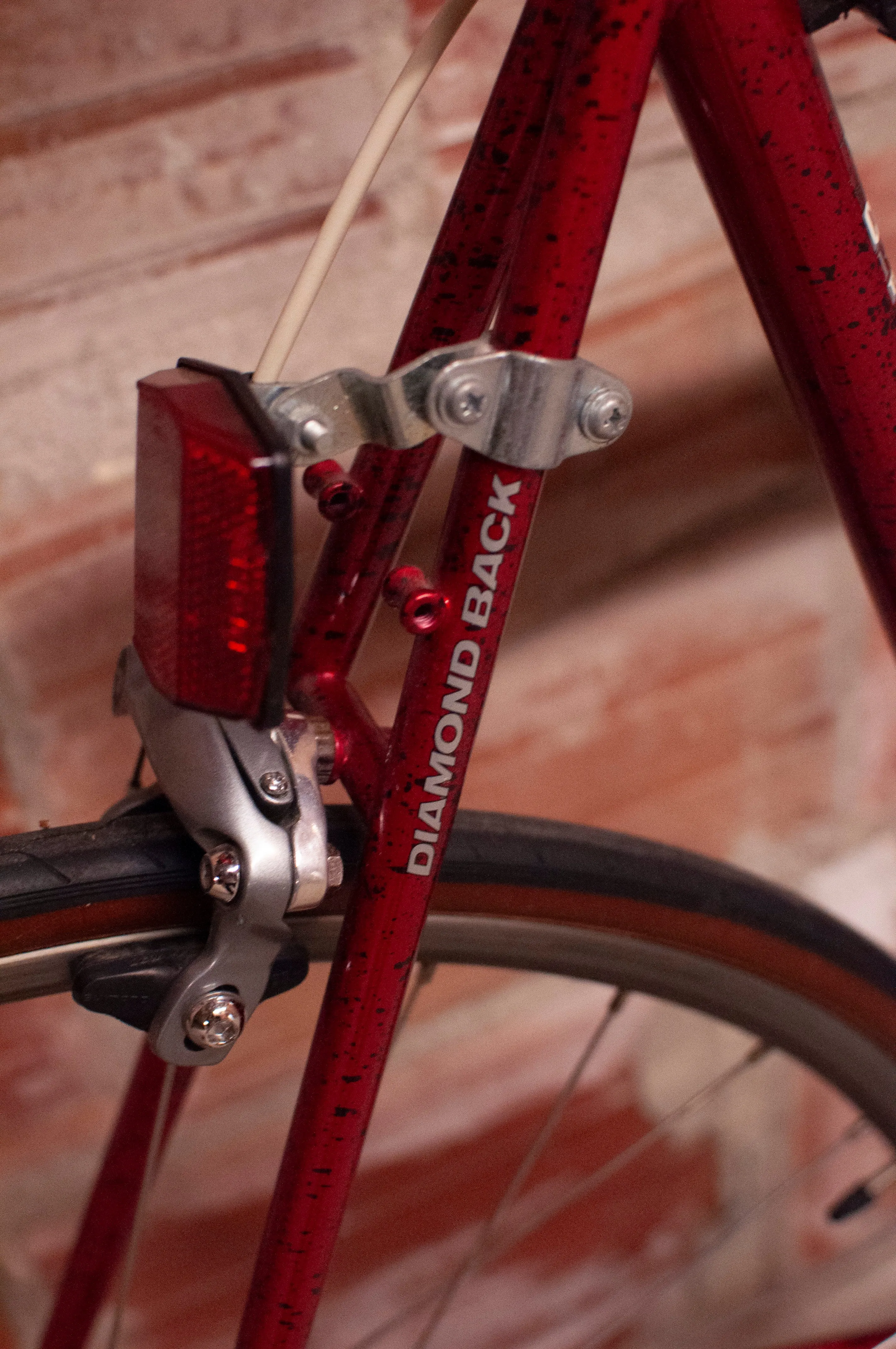 Diamondback Expert TG Road Bike, 59 cm / XL, Red, black and silver