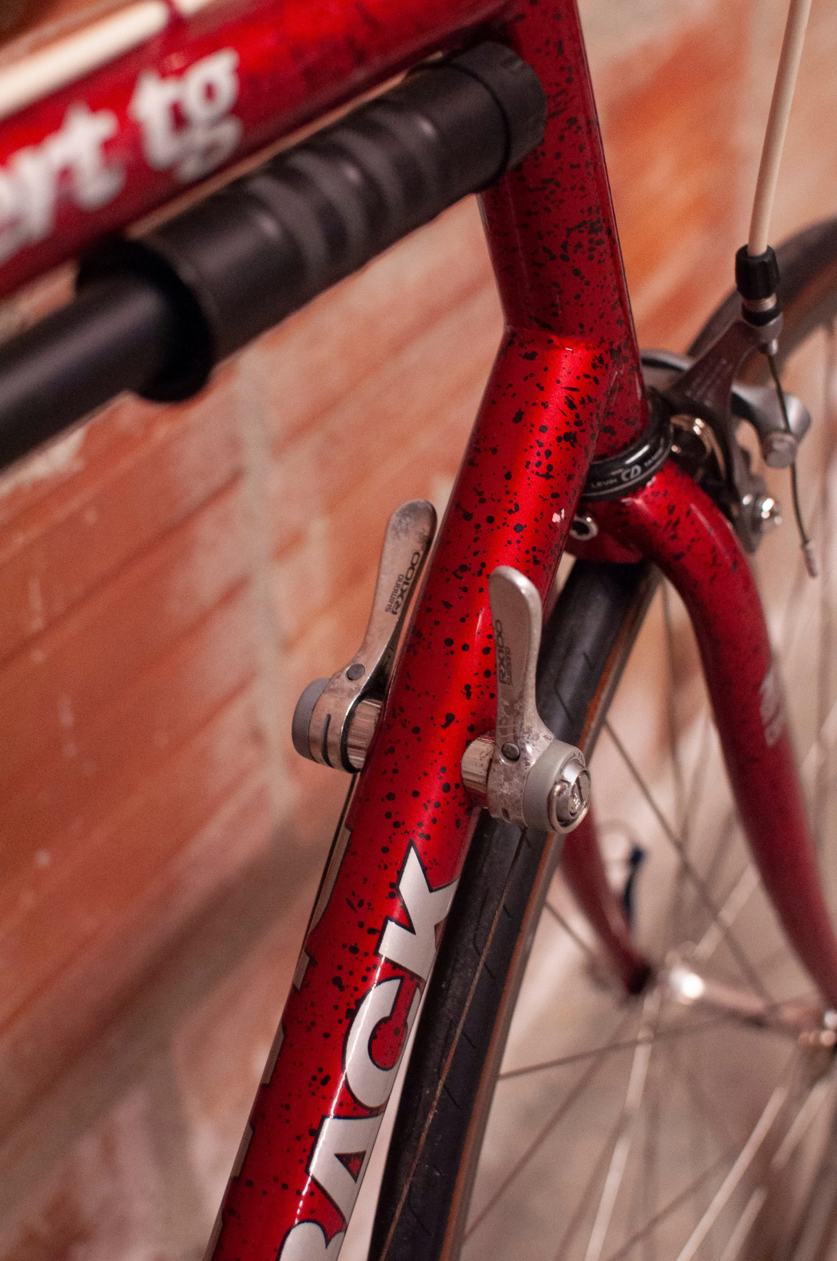 Diamondback Expert TG Road Bike, 59 cm / XL, Red, black and silver