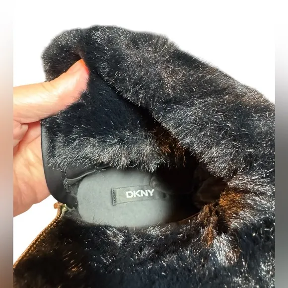 DKNY Abri Wedge Ankle Bootie Size 11