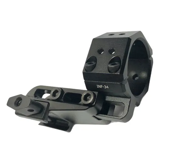 Eagle Vision - Two Piece Infinity Elevation Adjustable Scope Mount Picatinny 30mm
