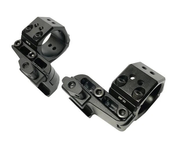 Eagle Vision - Two Piece Infinity Elevation Adjustable Scope Mount Picatinny 30mm