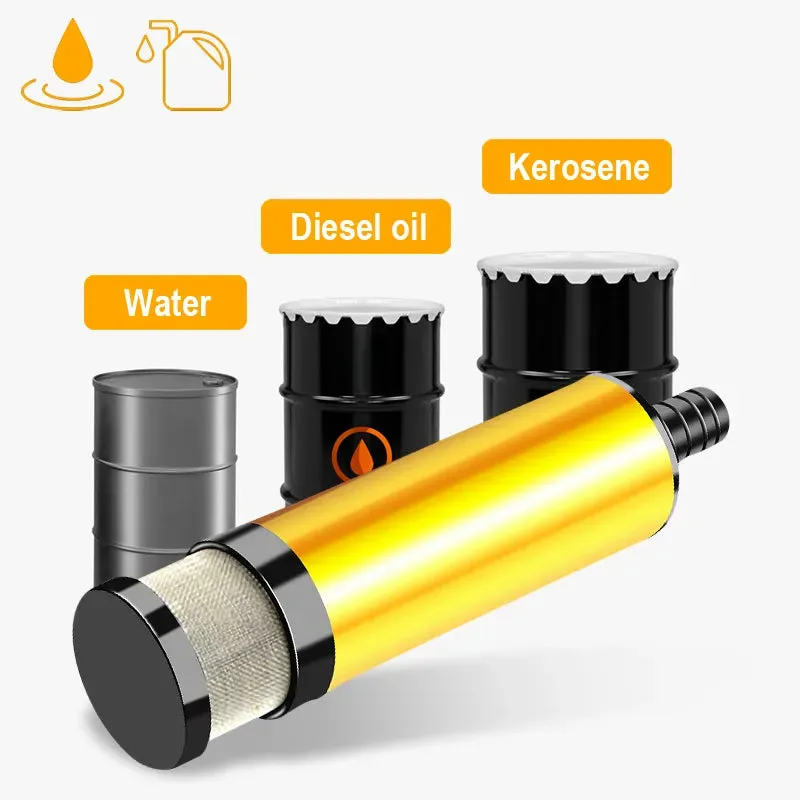 Electric Fuel Pump Automatic Pumping Diesel Water Submersible Transfer Alloy