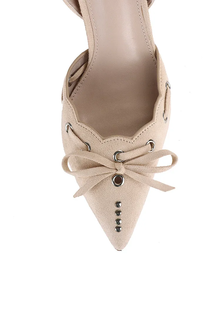 Ellie Pumps (Almond)