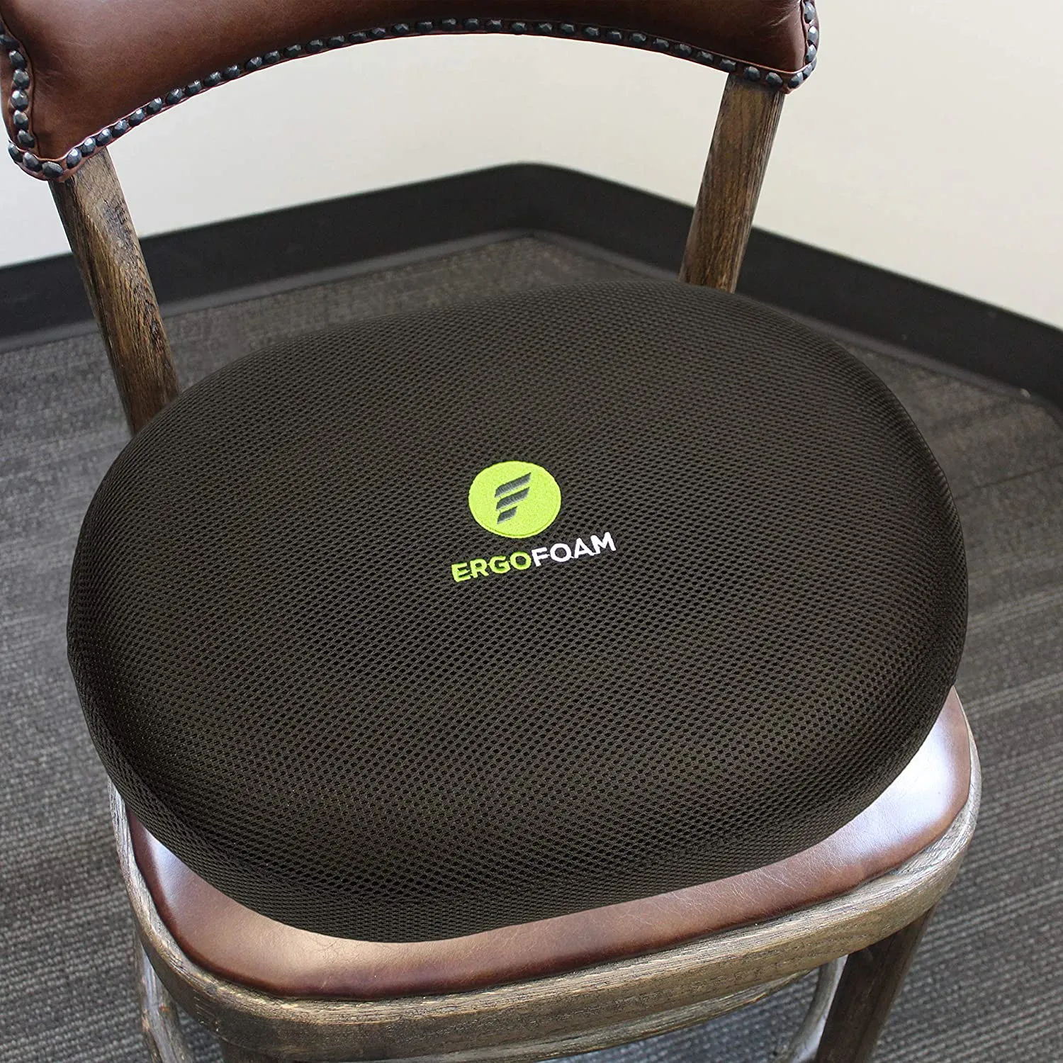 ErgoFoam Orthopedic Donut Pillow for Tailbone Pain
