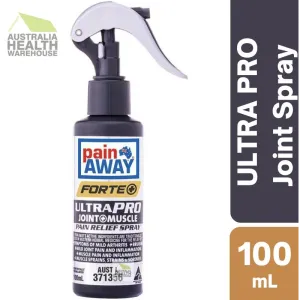 [Expiry: 07/2025] Pain Away Forte   Ultra Pro Joint & Muscle Pain Relief Spray 100mL