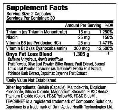 Fat Loss Formula ONYX®