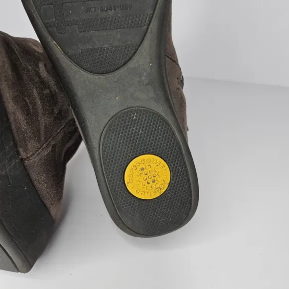 Fitflop Sumi Wedge Booties Suede  Women's Size 9
