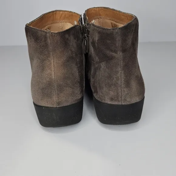 Fitflop Sumi Wedge Booties Suede  Women's Size 9