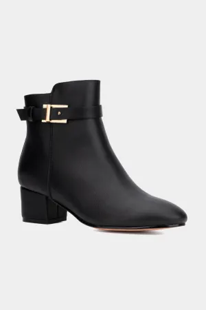 Flori Buckle Booties