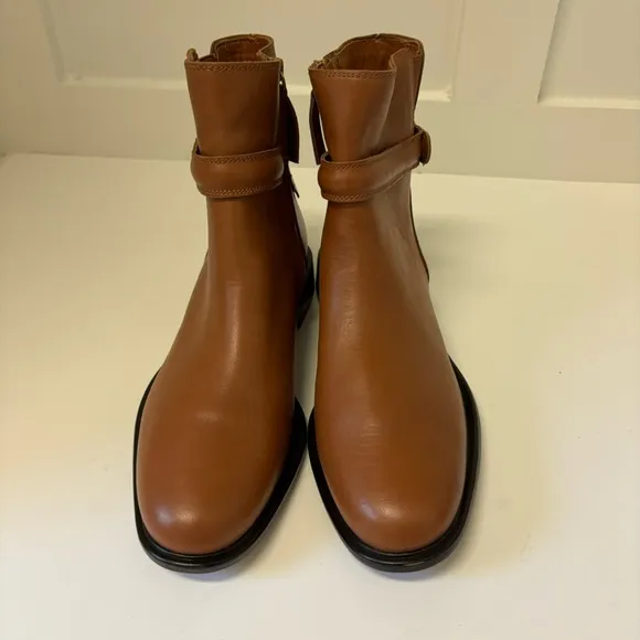 Franco Sarto Elese Ankle Booties Sz 9M Brown