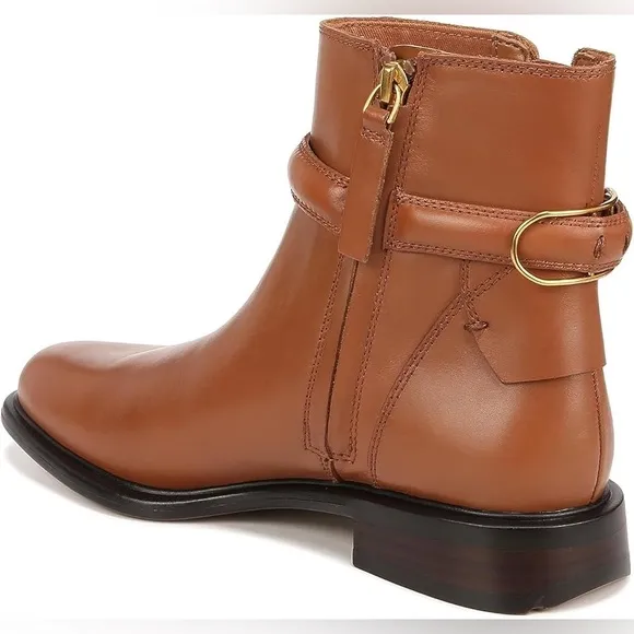 Franco Sarto Elese Ankle Booties Sz 9M Brown