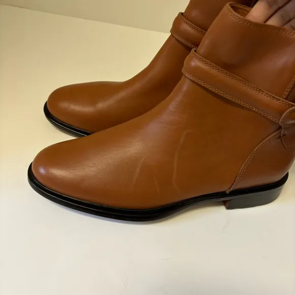 Franco Sarto Elese Ankle Booties Sz 9M Brown