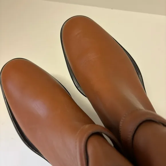 Franco Sarto Elese Ankle Booties Sz 9M Brown
