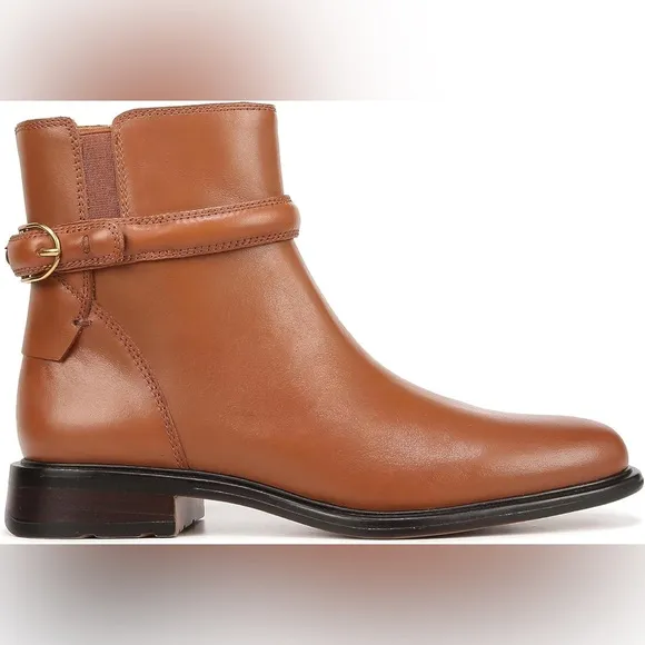 Franco Sarto Elese Ankle Booties Sz 9M Brown
